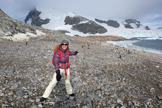 Trekking in the cold