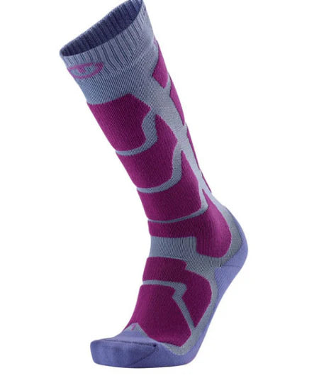 Lot de 2 paires - Chaussettes ski - Ski Insulation femme violet