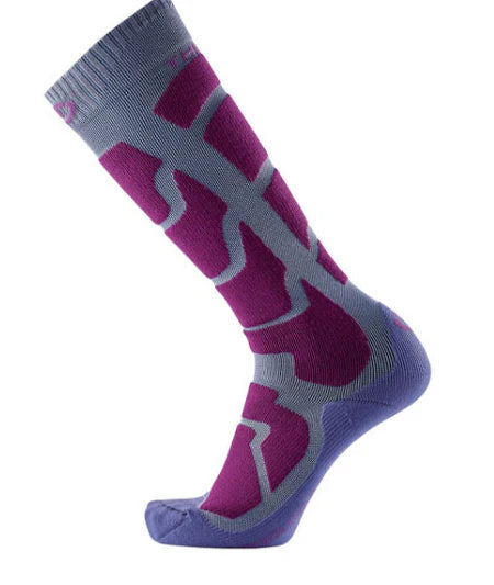 Lot de 2 paires - Chaussettes ski - Ski Insulation femme violet