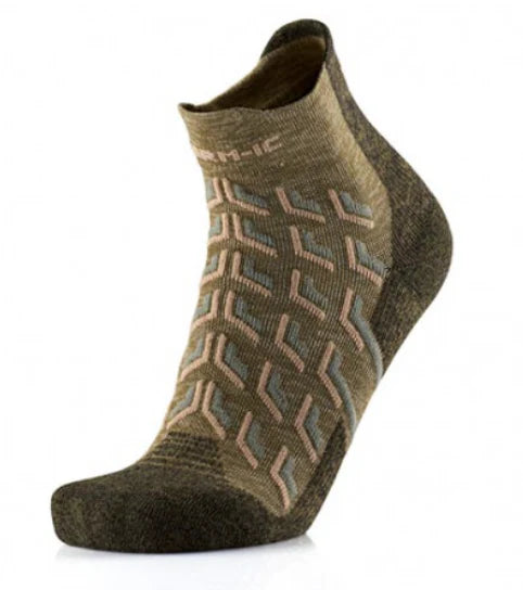 2er Set - Wandersocken - Trekking Cool Ankle Damen grün/beige