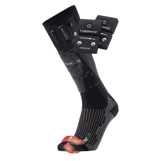 Bundle - heated ski socks Heat Fusion unisex + S-Pack 700