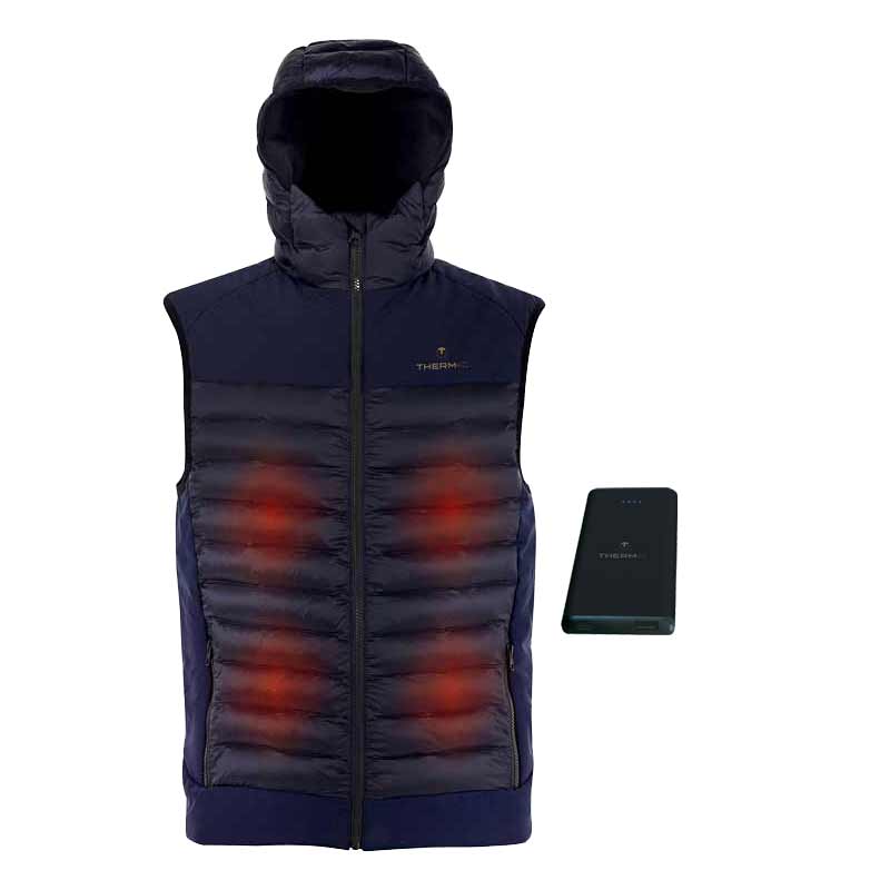 Bundle - Powervest Urban Herren Navy Blue + 10 000mAh Powerbank