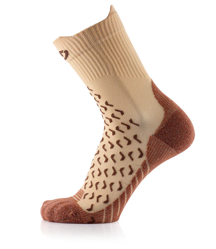 Lot de 3 paires - Chaussettes randonnée - Outdoor Ultracool Crew unisex beige/brun