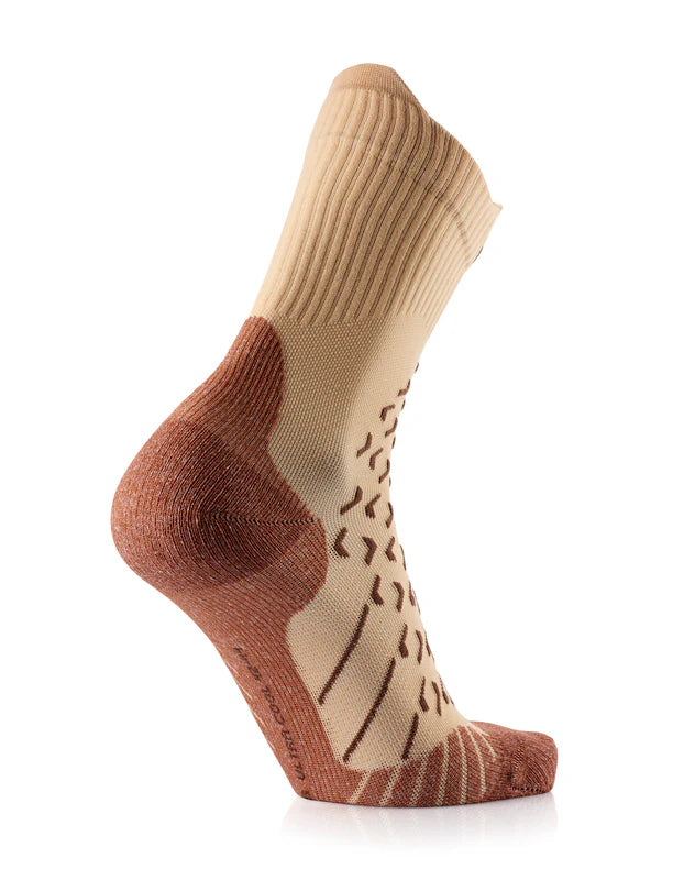 Lot de 3 paires - Chaussettes randonnée - Outdoor Ultracool Crew unisex beige/brun