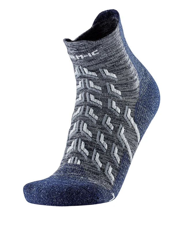 Lot de 2 paires - Chaussettes randonnée - Trekking Cool Ankle Unisex gris/blanc