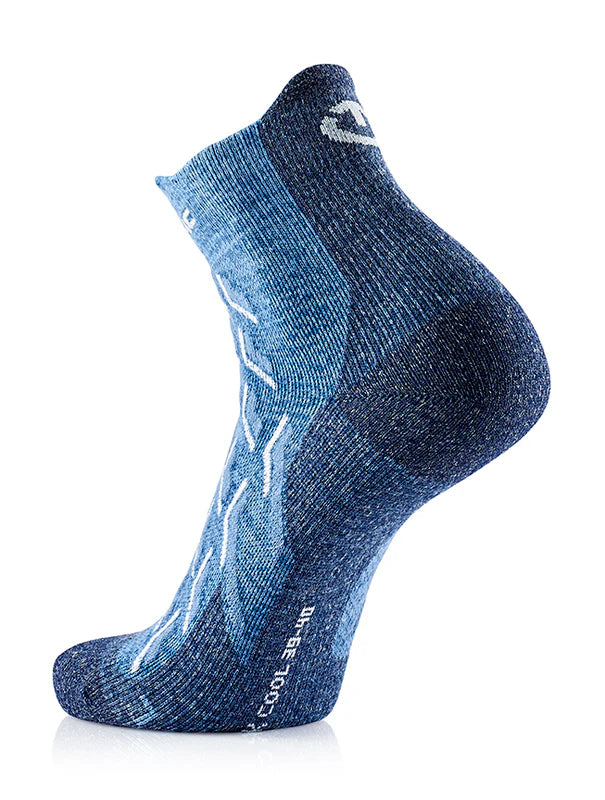 Lot de 2 paires - Chaussettes de Trekking - Trekking Cool Ankle femme bleu/blanc