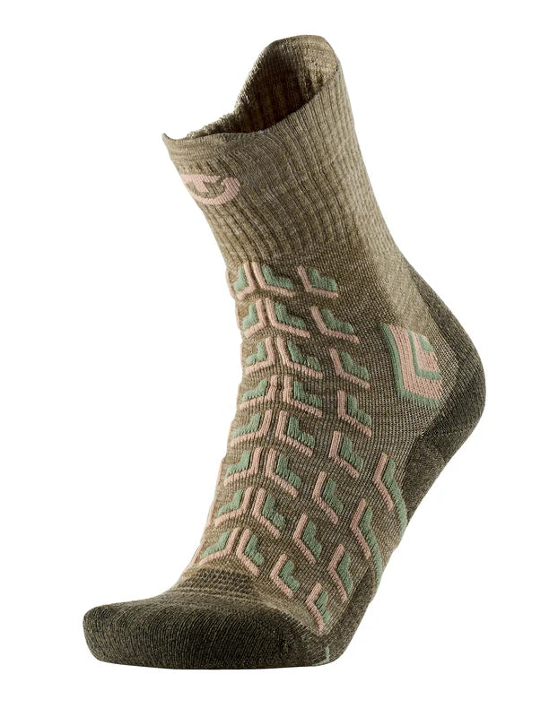 2er-Set - Wandersocken - Trekking Cool Crew unisex grün/marine
