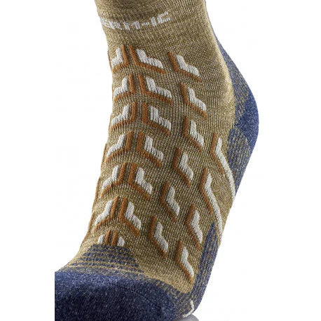 2er-Set - Wandersocken - Trekking Cool Ankle Unisex grün/navy